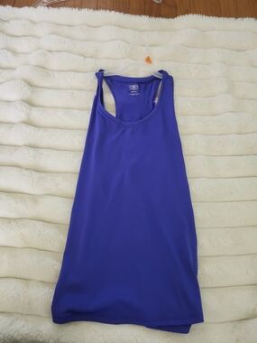 Athletic Works Royal Blue Racerback Tank Top
